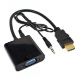 HDMI TO VGA W/T AUDIO ADAPTER